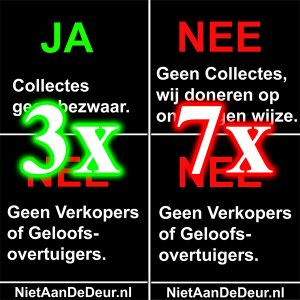 De Straatset (3x Ja/Nee, 7x Nee/Nee)